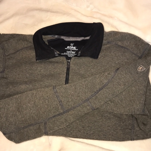 Kühl quarter zip sweatshirt men’s size L - Picture 3 of 3